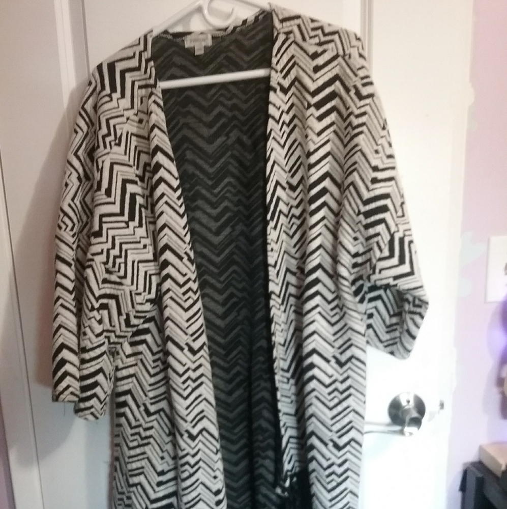 Zebra Fringe  Boho Jacket